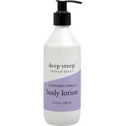 Deep Steep By Deep Steep Lavender Vanilla Body Lotion 10 Oz For Anyone